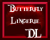 Butterfly Lingerie blue