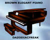 Brown Elegant Piano
