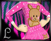 pink bunny girl dress