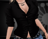 [PLM] black blouse sexy