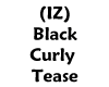 (IZ) Black Curly Tease