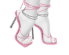 KTN Tied Pink Heels