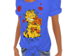 I Love You Garfield  Tee