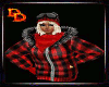 Warm winter red jacket