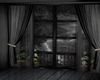 Dark Rainy Room