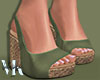 VK. Maia Green Sandals