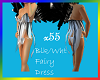 55-Blk/Wht Fairy dress