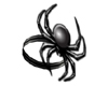 Gothic Spider Ring Black