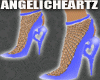 !AHz! Blue Heart Heels