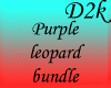 D2k-Purple leopard bundl