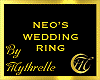NEO'S WEDDING RING