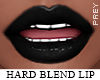Black Parted Lip -Zell