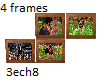 4 Photos Frames 