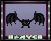 K!  Black Halloween Bat