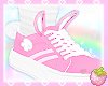 pink bunny shoes!♡