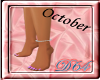 October anklet