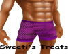 purple mesh boxers