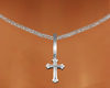 Silver Cross Necklace