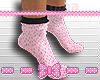 Pink panda socks