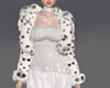 White Leo Fur Coat