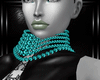 teal elegance necklace