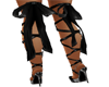 blacklaced up heels