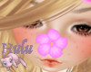 MEW pink kid nose flower
