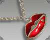 "Lips Necklace