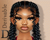 S.Ramos Braids Black