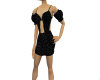 Black Leppard Mini Dress