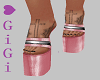 🤍 Pink Heels + Tattoo
