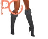 (PC) knee boots grey