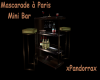 Mascarade Paris Mini Bar