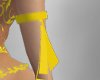 silk armband yellow