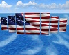 U.S.A. Wall Flag