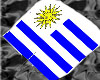 ~Uruguay Hand Held Flag