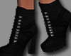 [M] Black Short Boots