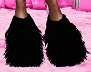 Black Winter Fur Boots