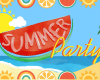 SUMMER PARTY! Banner