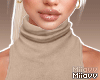 Neck Top | Latte