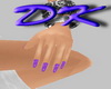 [DK]Violet sexy nails