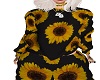 Black Sunflower Sweater
