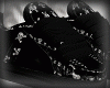 shoes black skater skull