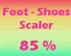 Foot-Shoe Scaler 85 %
