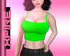 Lime Croptop