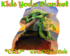 *ZD* Kids Yoda Blanket