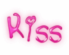 Sticker Pink Kiss
