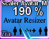 Scaler  Avatar *M 190%