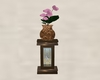 Flower vase on stand