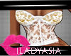 lLAl corsette white